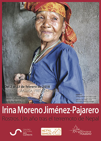 Irina Moreno Jiménez-Pajarero: Rostros, Centro Cultural San Clemente, Toledo